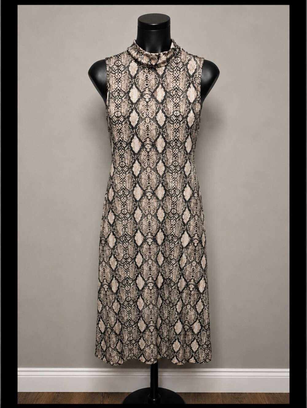 OLIVIA RAE Mock Neck Maxi Dress